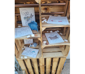 Stickdatei - 10 Seebär Gnome